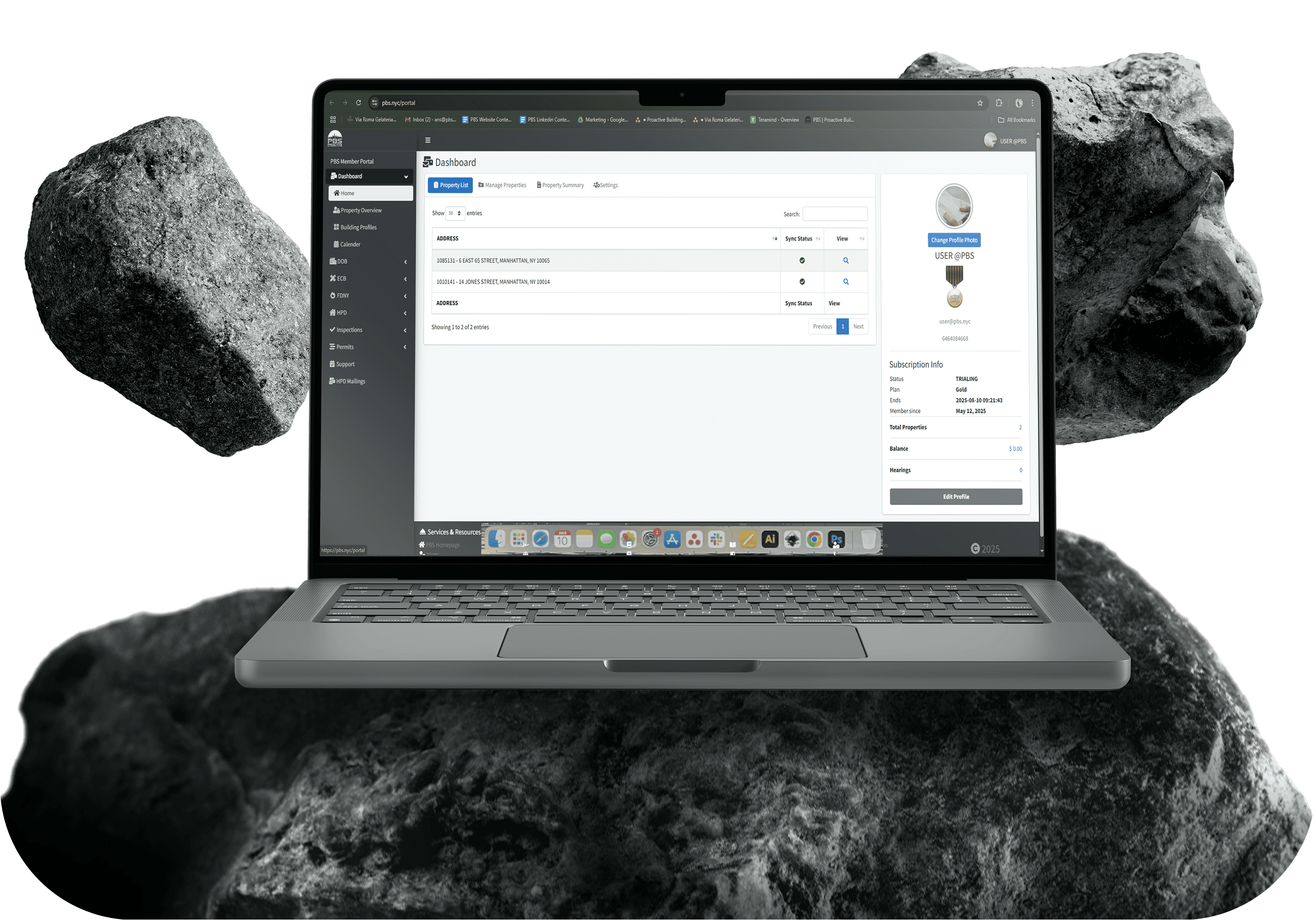 Alert dashboard preview