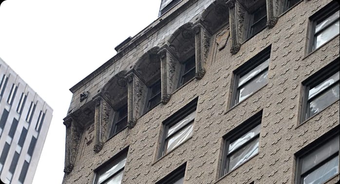 QEWI facade inspection of a New York City building
