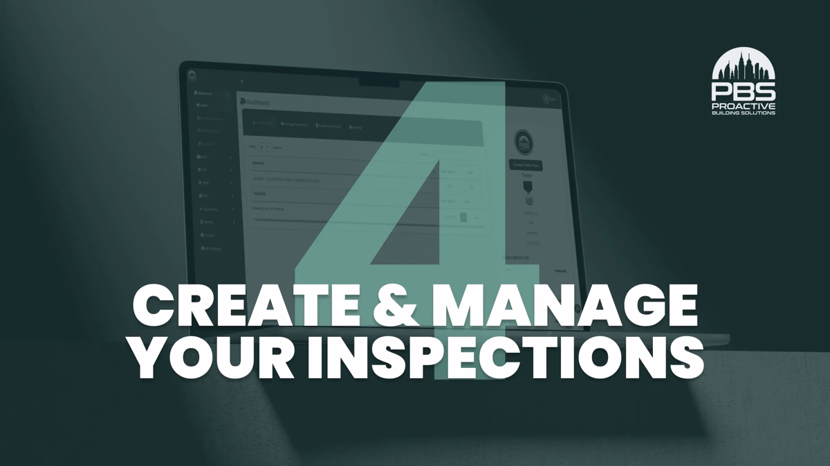 PBS Alert System custom inspection deadline configuration screen
