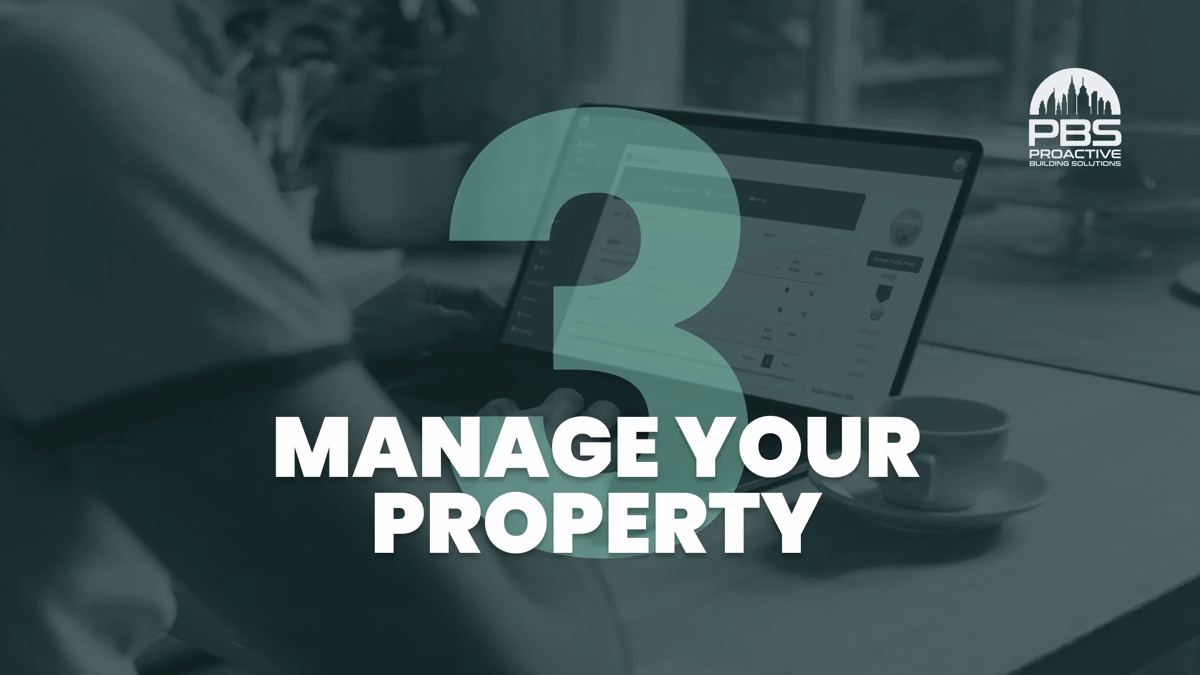 PBS Alert System property profile compliance summary dashboard